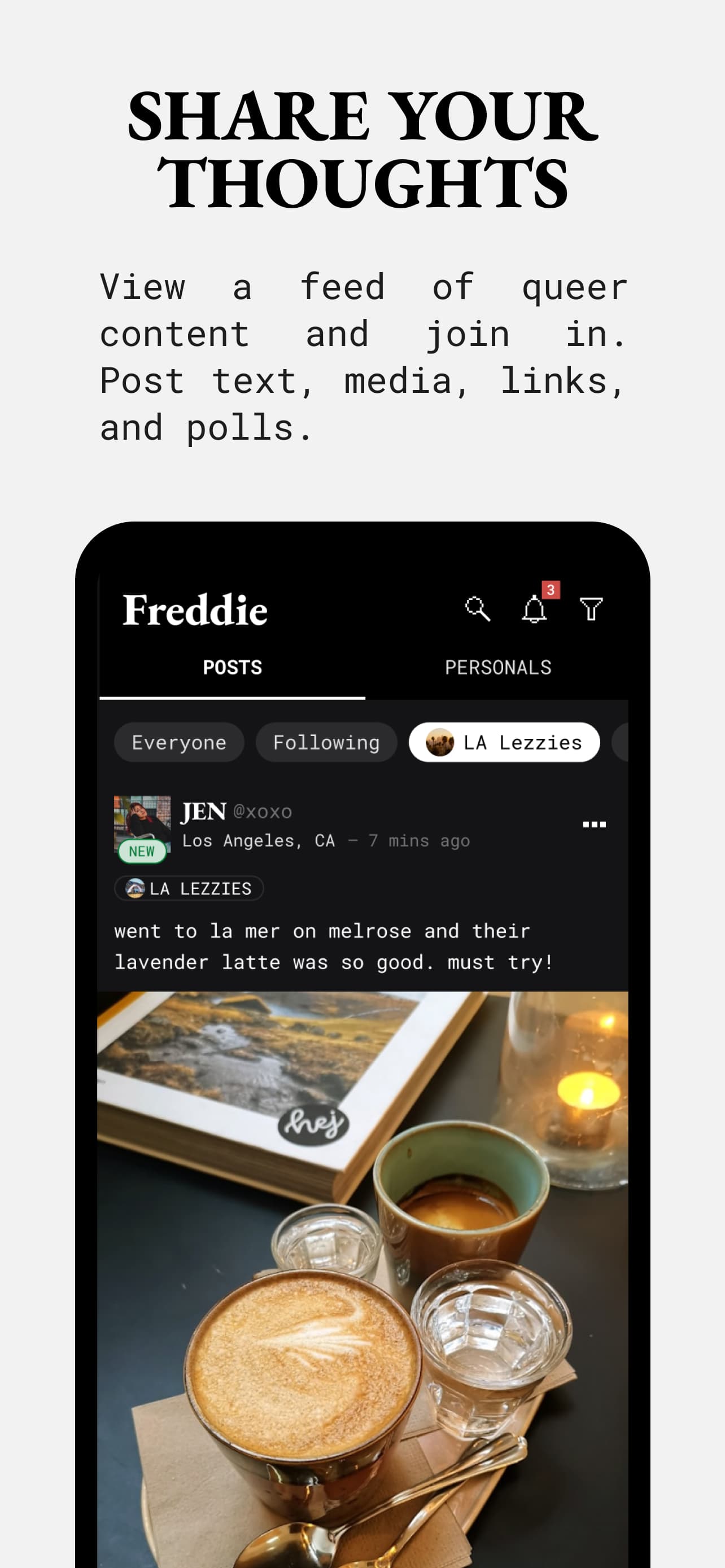 Freddie app screenshot